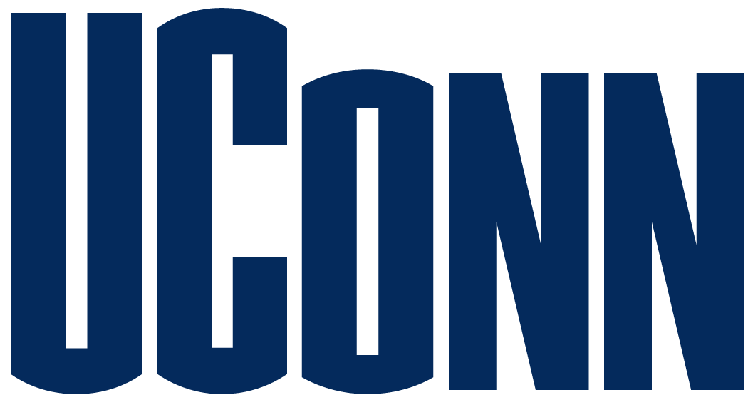 UConn Huskies 1996-2012 Wordmark Logo diy DTF decal sticker